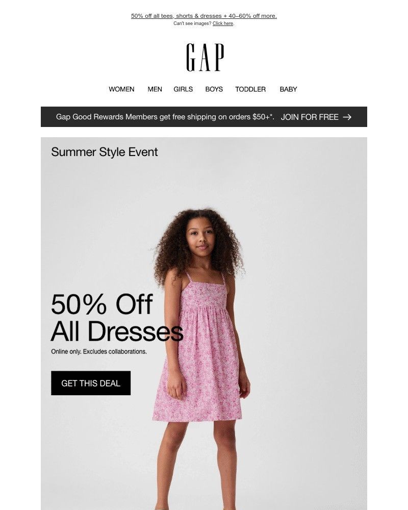 Screenshot of email with subject /media/emails/all-your-favorite-dresses-50-off-cf8cda-cropped-63b7ca3d.jpg