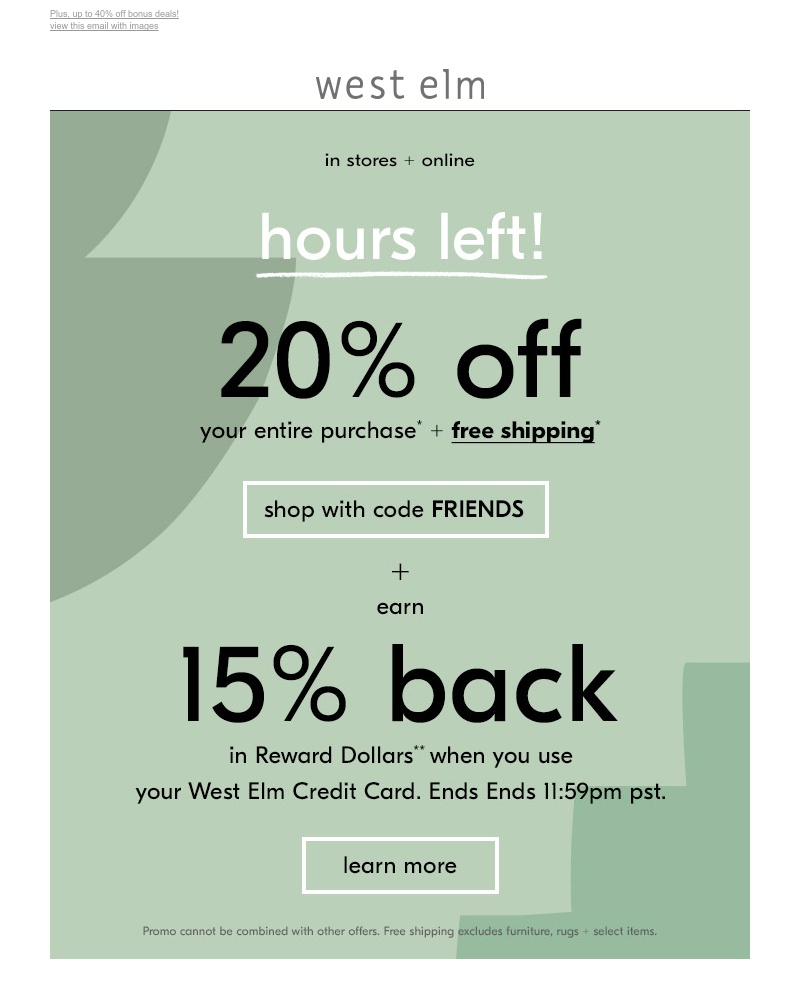 Screenshot of email with subject /media/emails/almooooost-over-hours-left-for-20-off-free-shipping-cropped-1d053b68.jpg