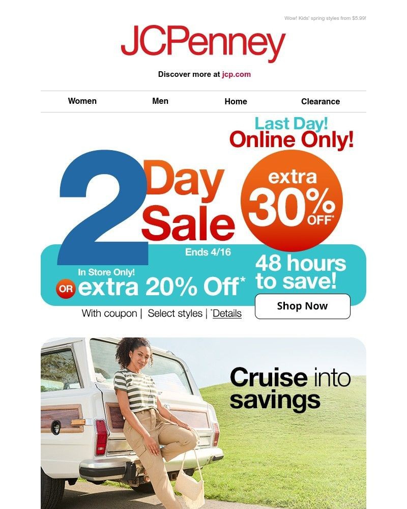 Screenshot of email with subject /media/emails/almost-gone-extra-30-off-in-a-snap-or-extra-20-off-in-store-7fa01a-cropped-5c2eb2ec.jpg