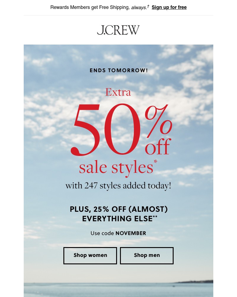 Screenshot of email with subject /media/emails/almost-over-extra-50-off-sale-styles-ends-tomorrow-74e7a0-cropped-a6752a76.jpg