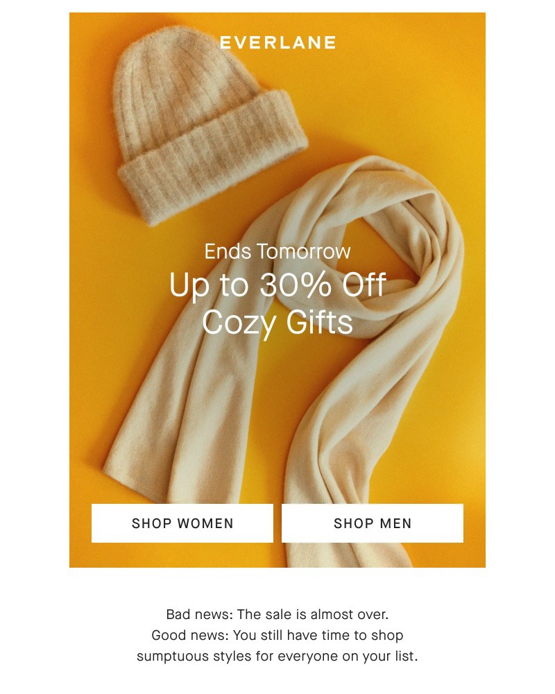 Screenshot of email with subject /media/emails/almost-over-up-to-30-off-cozy-gifts-3f5600-cropped-2ddec24b.jpg