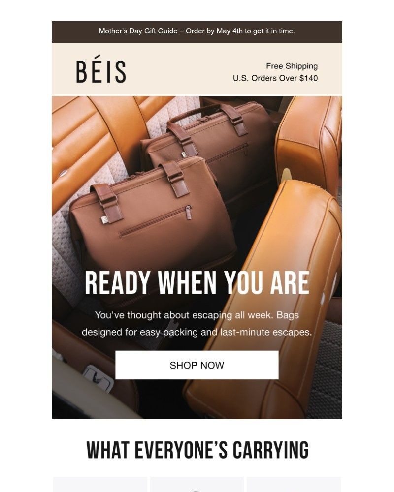 Screenshot of email sent to a Beis Newsletter subscriber