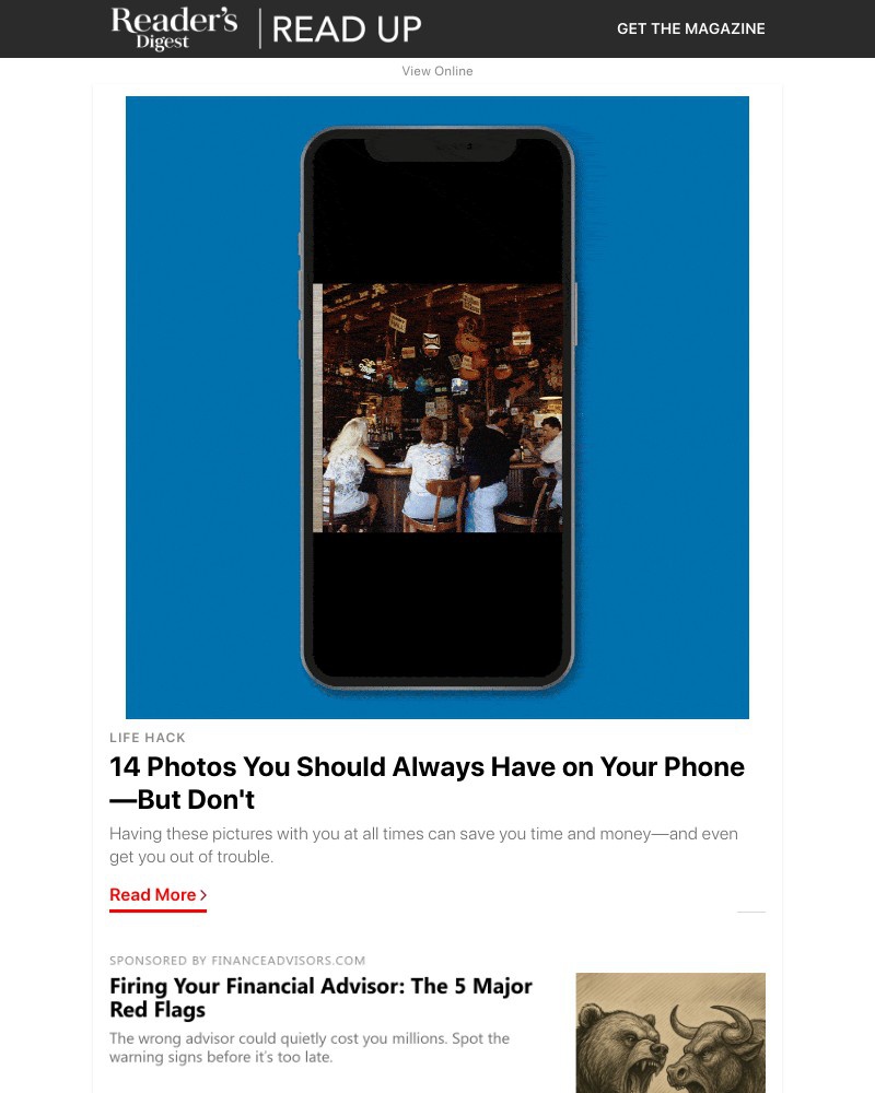 Screenshot of email with subject /media/emails/always-keep-these-14-photos-on-your-phone-cf1ec4-cropped-eafeb4d9.jpg