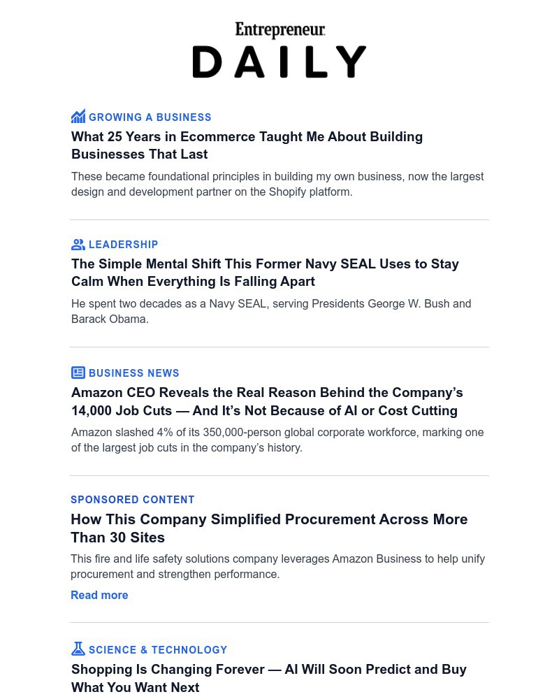 Screenshot of email with subject /media/emails/amazon-ceo-says-layoffs-werent-about-ai-or-costs-3ef377-cropped-b5a13eee.jpg