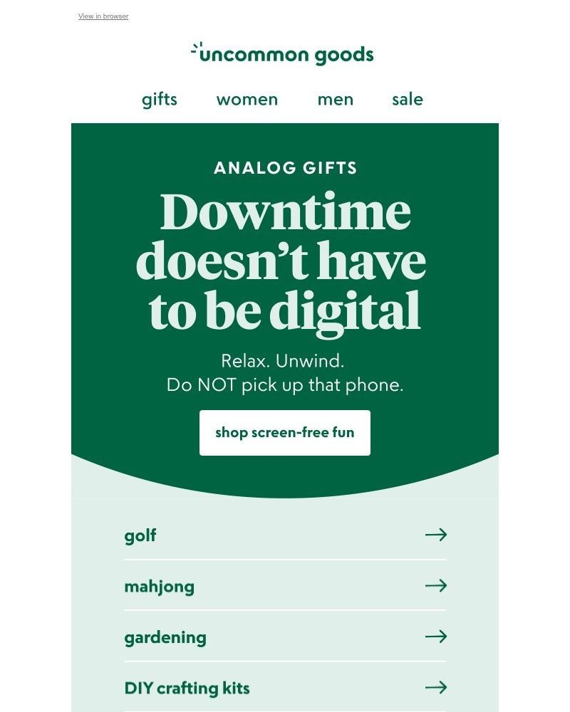 Screenshot of email with subject /media/emails/an-analog-gift-guide-for-screen-free-downtime-faefa7-cropped-3dbb9c6e.jpg
