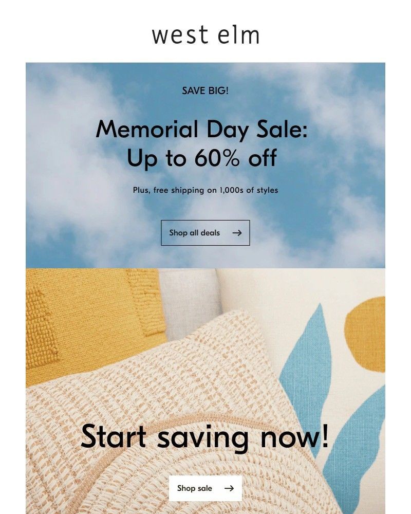 Screenshot of email with subject /media/emails/an-early-summer-treat-save-up-to-60-off-7a47e3-cropped-e056c721.jpg