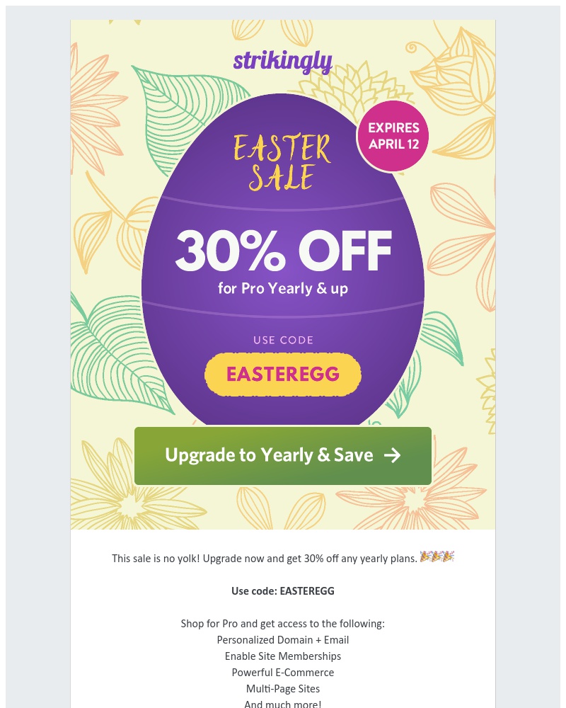 Screenshot of email with subject /media/emails/an-easter-treat-for-you-30-off-yearly-plans-and-up-cropped-97c81d5d.jpg