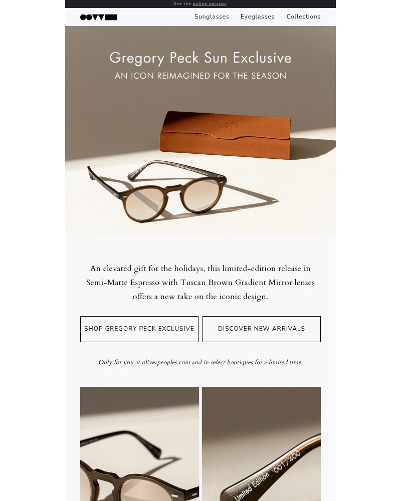 Screenshot of email with subject /media/emails/an-exclusive-edition-gregory-peck-in-a-new-colorway-48427f-cropped-bf7073f3.jpg