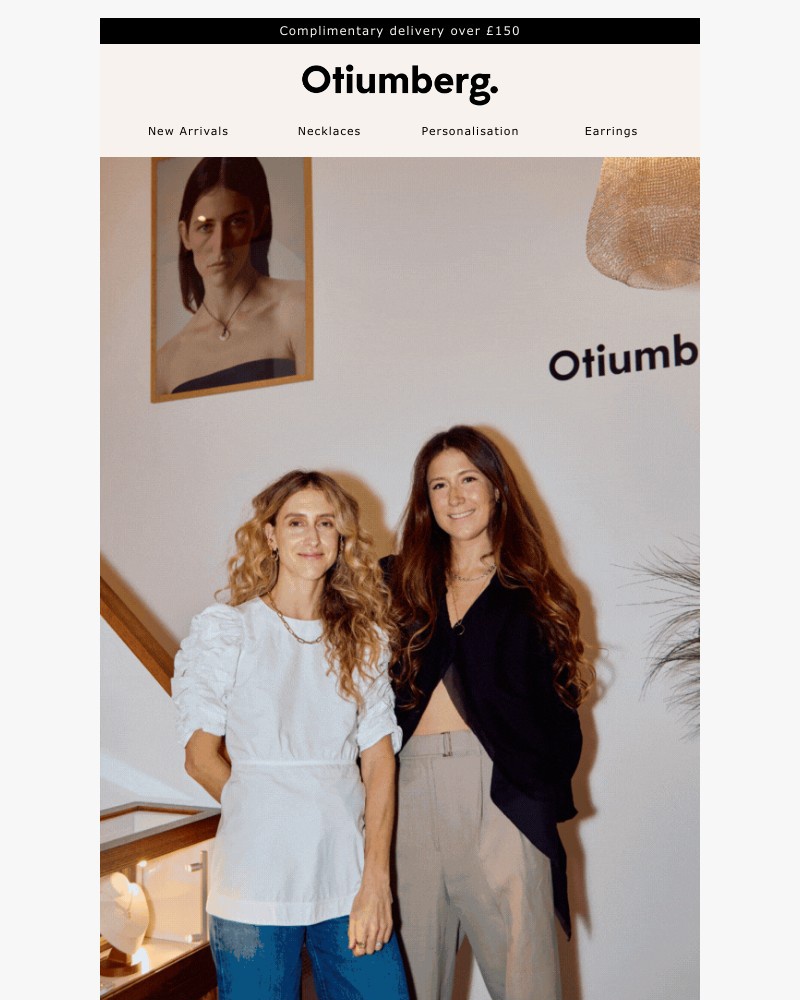 Screenshot of email sent to a Otiumberg Cart abandoner