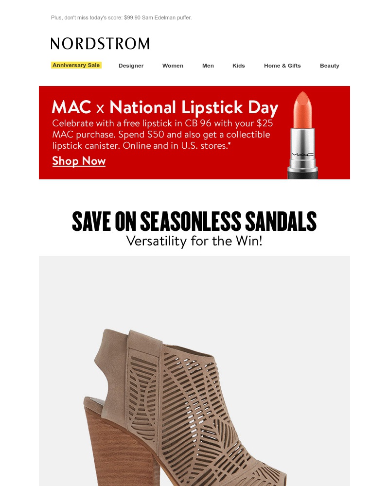 Screenshot of email with subject /media/emails/anniversary-sale-sandals-to-wear-now-and-later-cropped-7c12f2c9.jpg