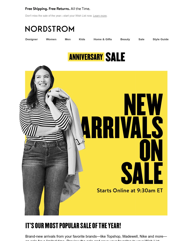 Screenshot of email with subject /media/emails/anniversary-sale-starts-online-tomorrow-at-930am-et-cad207-cropped-ecffaba9.jpg