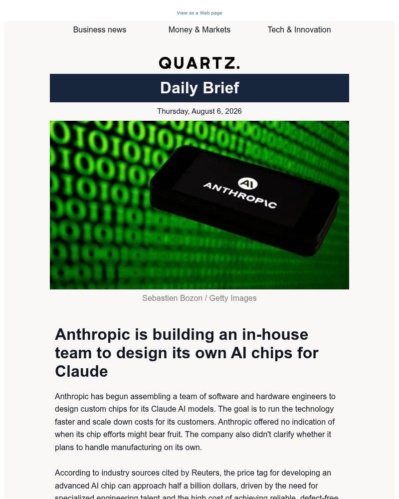 Screenshot of email with subject /media/emails/anthropics-custom-chip-gamble-6200f2-cropped-b4687c03.jpg