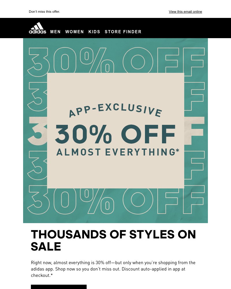 Screenshot of email with subject /media/emails/app-exclusive-sale-30-off-9d2d1d-cropped-48d1bd21.jpg