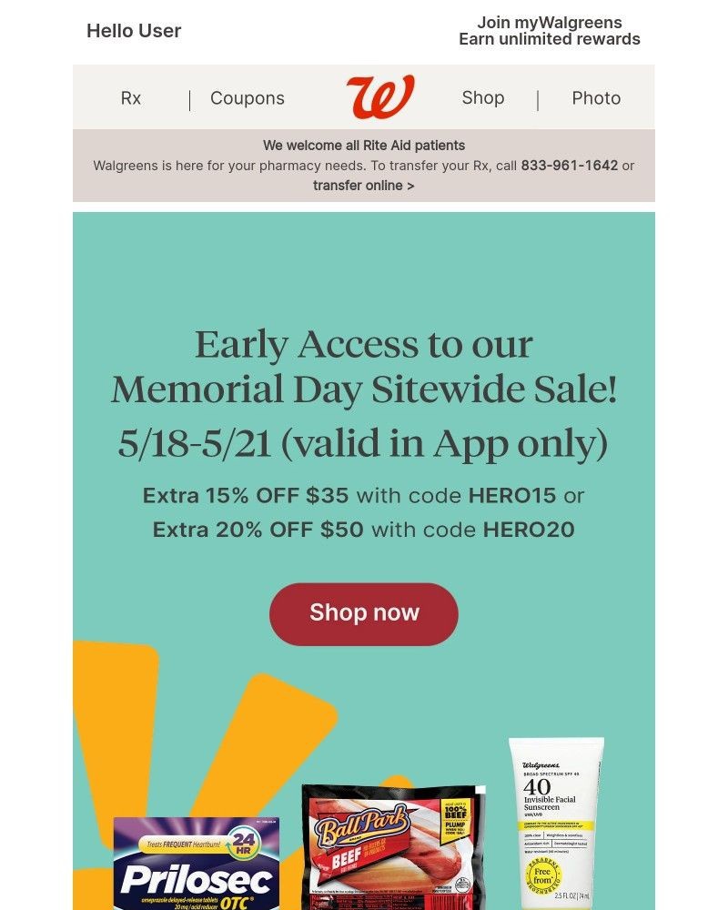 Screenshot of email with subject /media/emails/app-only-memorial-day-perks-save-up-to-20-ed0ecf-cropped-6009e3d0.jpg