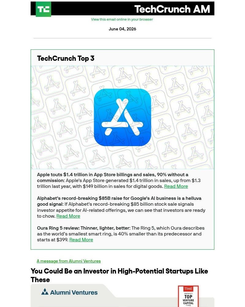 Screenshot of email with subject /media/emails/apple-touts-14-trillion-in-app-store-billings-and-sales-90-without-a-commission-3_L7toYjK.jpg