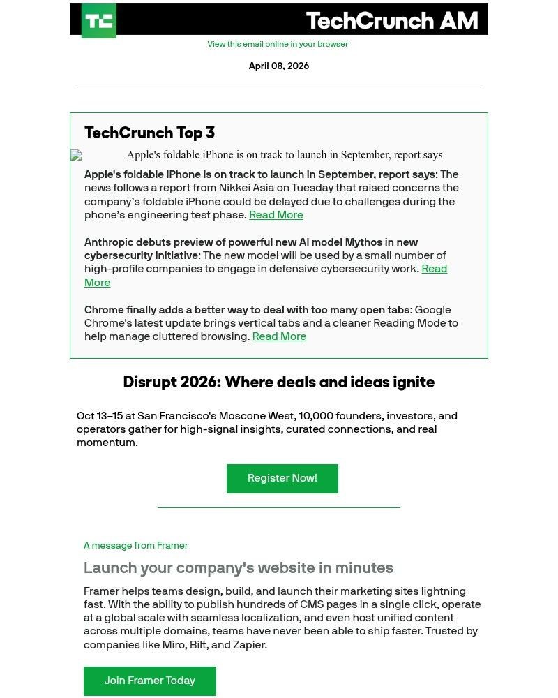 Screenshot of email with subject /media/emails/apples-foldable-iphone-is-on-track-to-launch-in-september-report-says-b23bff-crop_TvSpCB7.jpg
