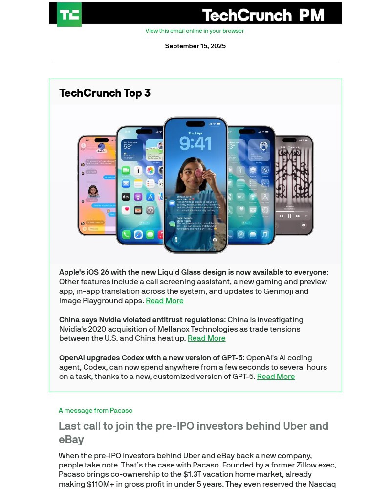 Screenshot of email with subject /media/emails/apples-ios-26-with-the-new-liquid-glass-design-is-now-available-to-everyone-78a04_aJInvKd.jpg