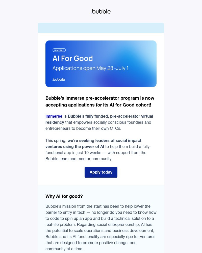 Screenshot of email with subject /media/emails/applications-are-open-join-the-ai-for-social-good-cohort-for-our-immerse-pre-acce_3LPy66v.jpg