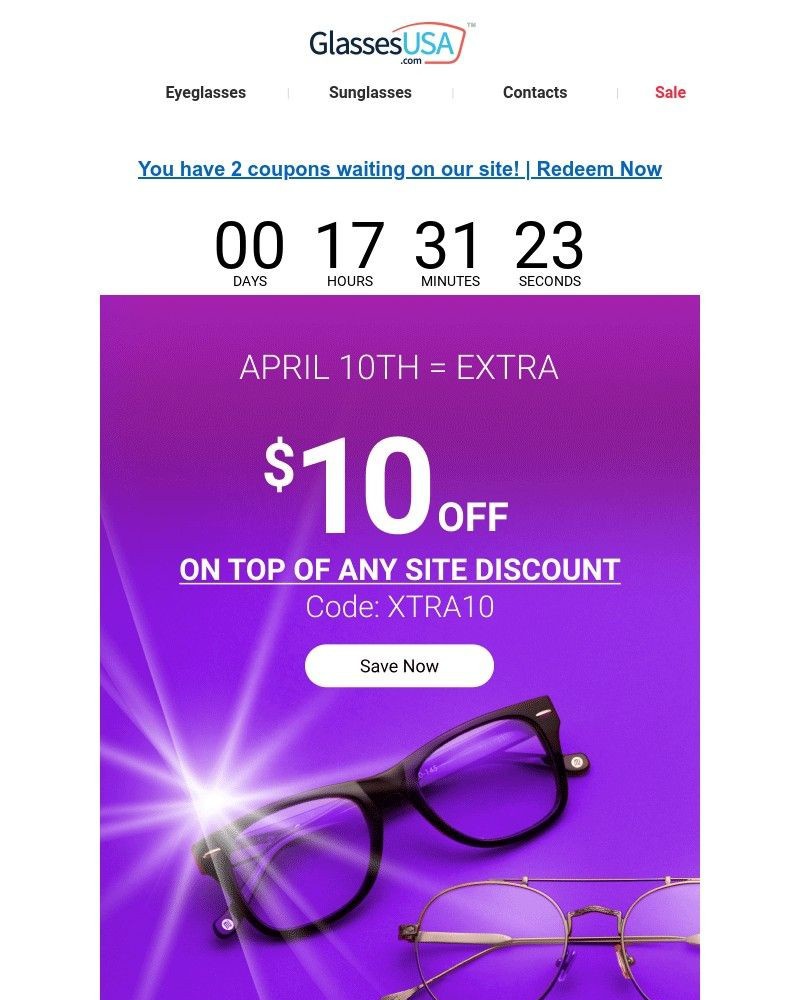 Screenshot of email with subject /media/emails/april-10-extra-10-on-top-of-any-site-discount-0a7f10-cropped-c846afb8.jpg