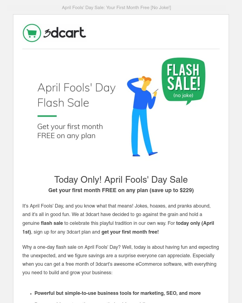 Screenshot of email with subject /media/emails/april-fools-day-flash-sale-your-first-month-free-no-joke-cropped-d65ad80f.jpg