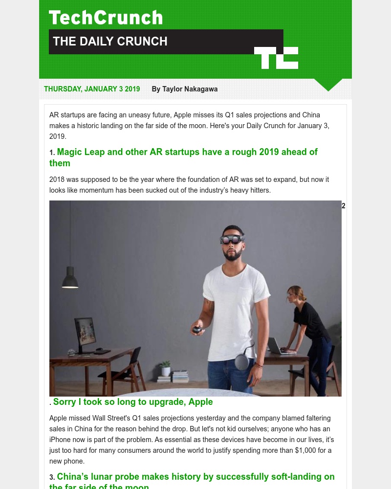 Screenshot of email with subject /media/emails/ar-startups-have-a-rough-2019-ahead-of-them-cropped-8108bead.jpg