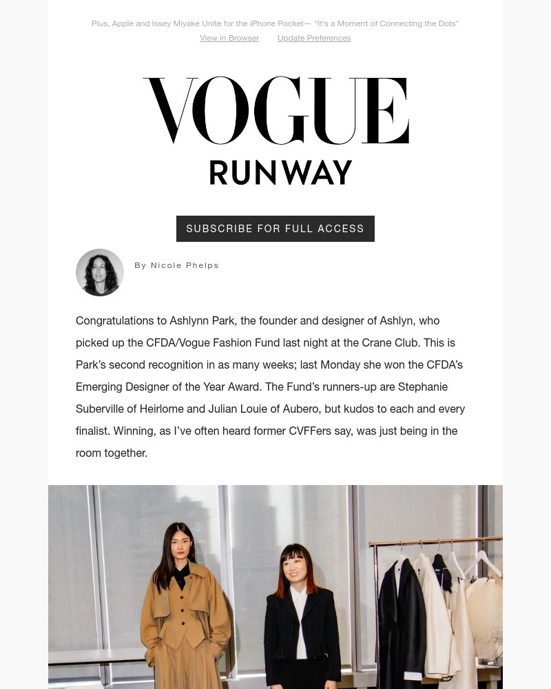 Screenshot of email with subject /media/emails/ashlynn-park-of-ashlyn-is-the-winner-of-the-2025-cfdavogue-fashion-fund-ad67a9-cr_Yqhtkew.jpg