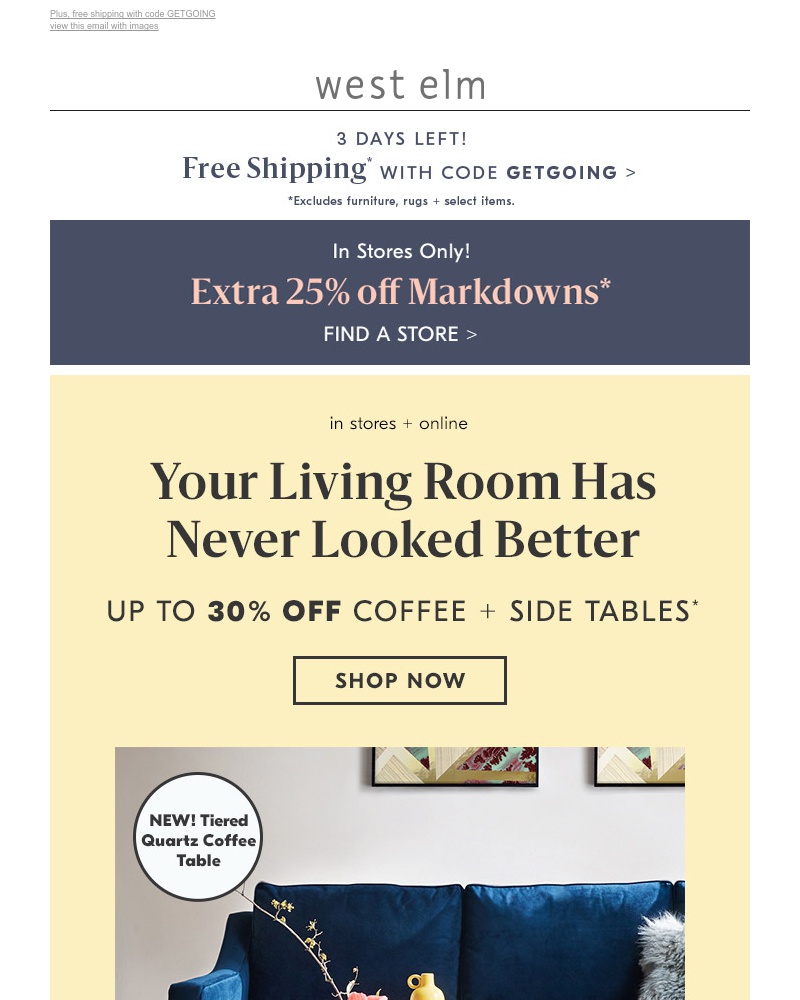 Screenshot of email with subject /media/emails/at-your-store-statement-making-coffee-tables-on-sale-free-expert-advice-on-how-to_lXvxJ8S.jpg