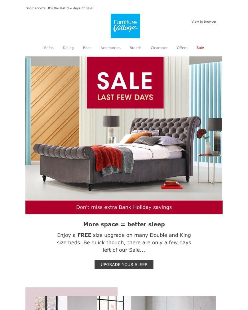 Screenshot of email with subject /media/emails/attention-sprawlers-free-size-upgrade-on-many-beds-7aa1e7-cropped-f7f21e39.jpg