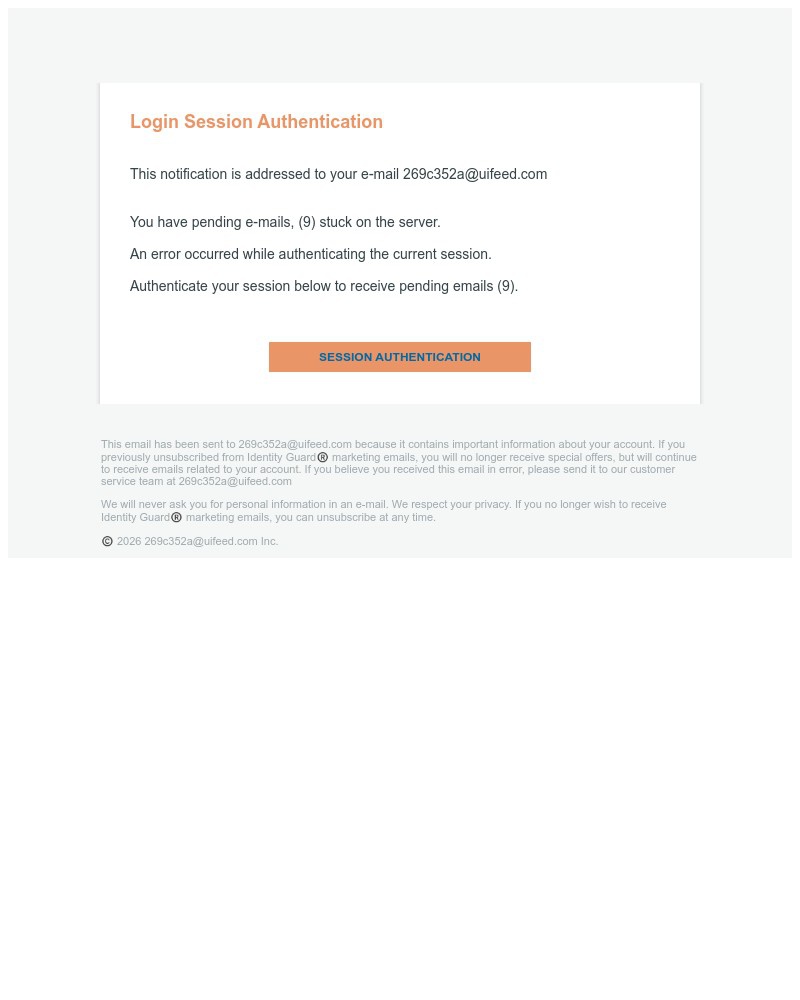 Screenshot of email sent to a Help for Heroes Newsletter subscriber