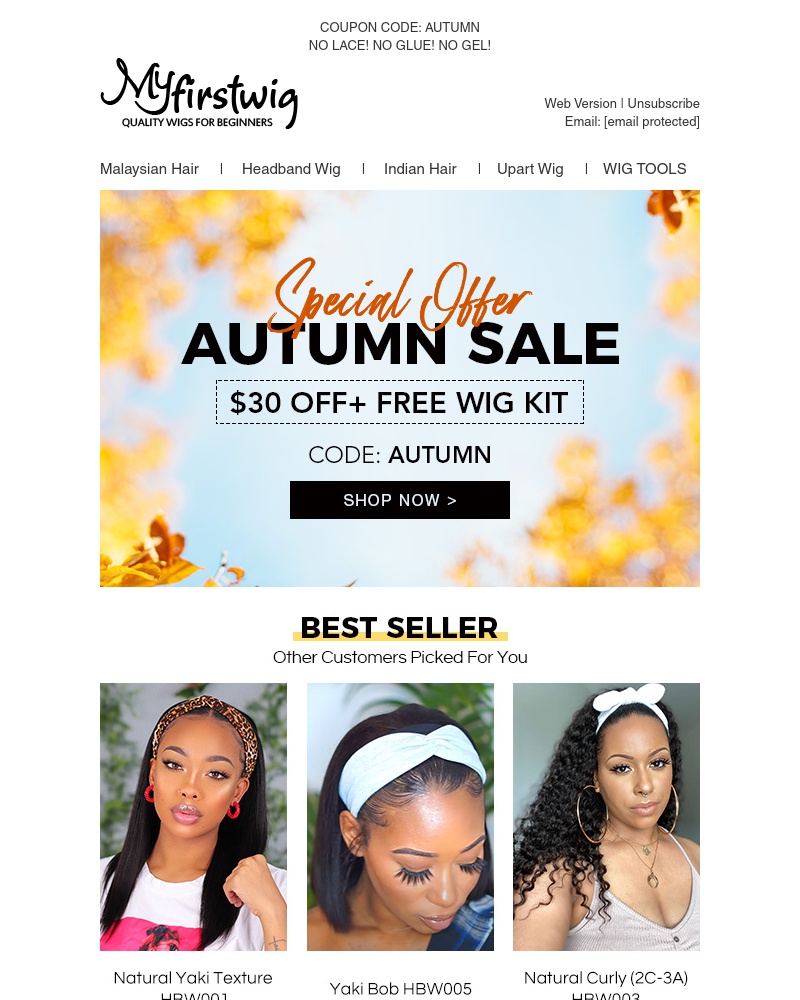 Screenshot of email with subject /media/emails/autumn-season-sale-99-convenient-wigs-1b32f7-cropped-6a667ded.jpg