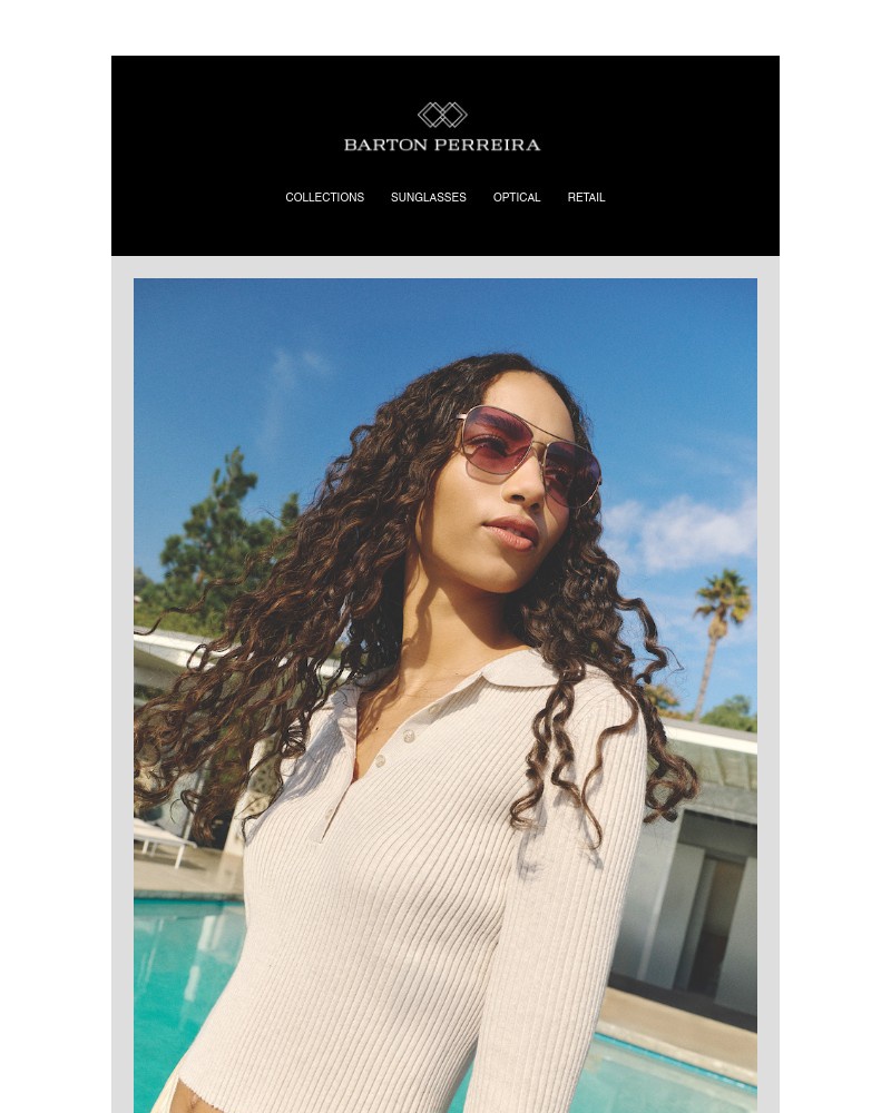 Screenshot of email sent to a Barton Perreira Newsletter subscriber