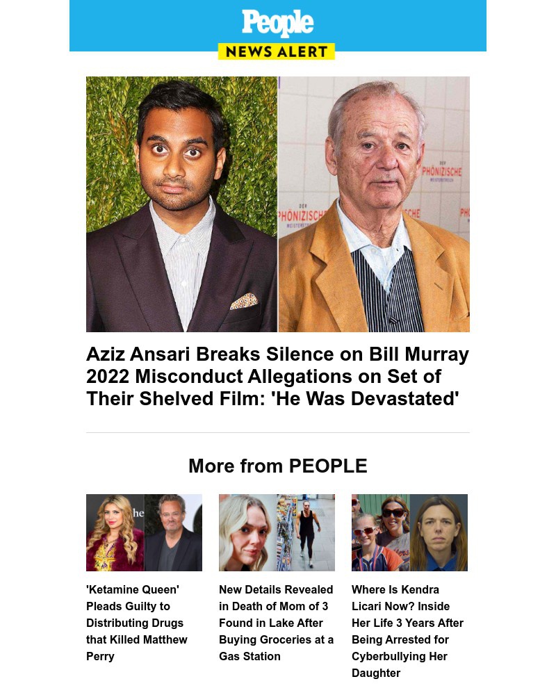 Screenshot of email with subject /media/emails/aziz-ansari-breaks-silence-on-bill-murray-2022-misconduct-allegations-on-set-of-t_F1plGgY.jpg