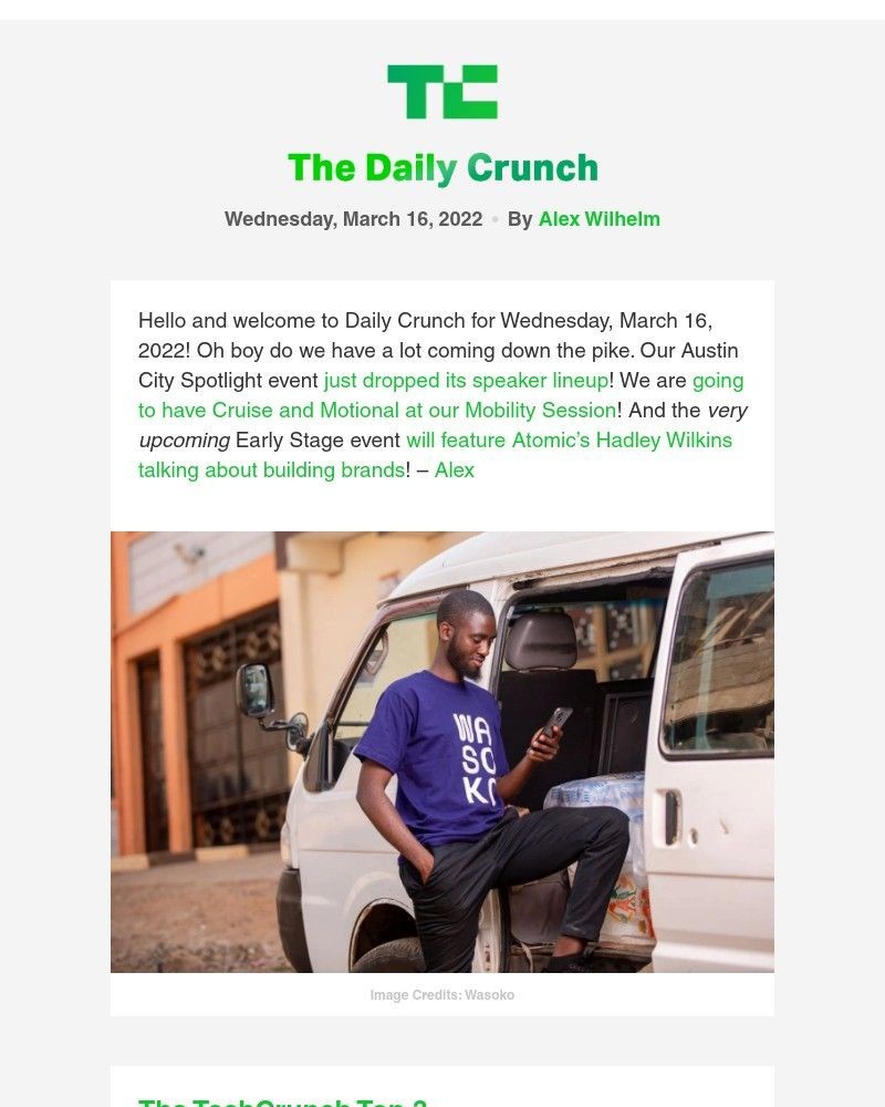 Screenshot of email with subject /media/emails/b2b-marketplace-sokowatch-raises-125m-series-b-rebrands-as-wasoko-f21380-cropped-540f595f.jpg