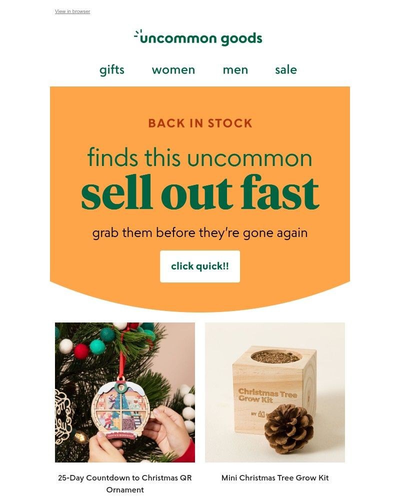 Screenshot of email with subject /media/emails/back-in-stock-but-not-for-long-b901ed-cropped-74f0d4a1.jpg