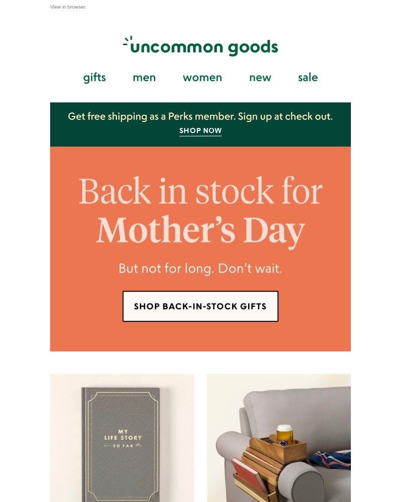 Screenshot of email with subject /media/emails/back-in-stock-for-mothers-day-202463-cropped-c15e7392.jpg