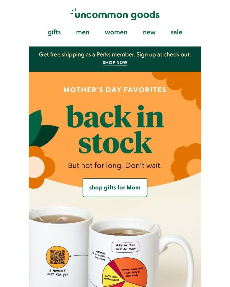 Screenshot of email with subject /media/emails/back-in-stock-mothers-day-favorites-c4cf47-cropped-12f5adb2.jpg