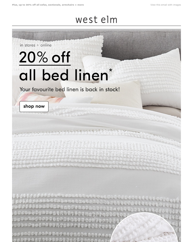 Screenshot of email with subject /media/emails/back-in-stock-on-sale-20-off-all-bed-linen-cropped-2c8eda7e.jpg
