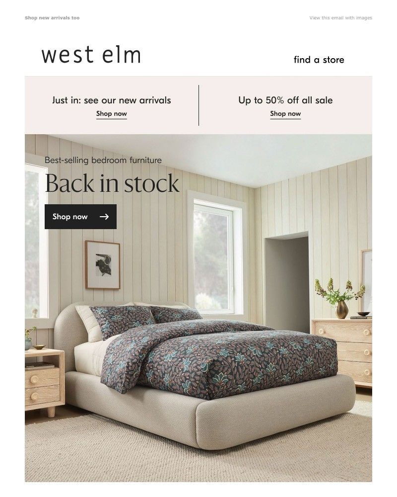 Screenshot of email with subject /media/emails/back-in-stock-our-best-selling-bedroom-furniture-59e738-cropped-e130c150.jpg