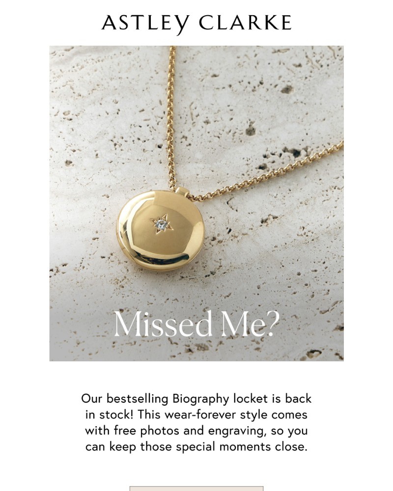 Screenshot of email with subject /media/emails/back-in-stock-our-bestselling-locket-4047ca-cropped-2244c727.jpg