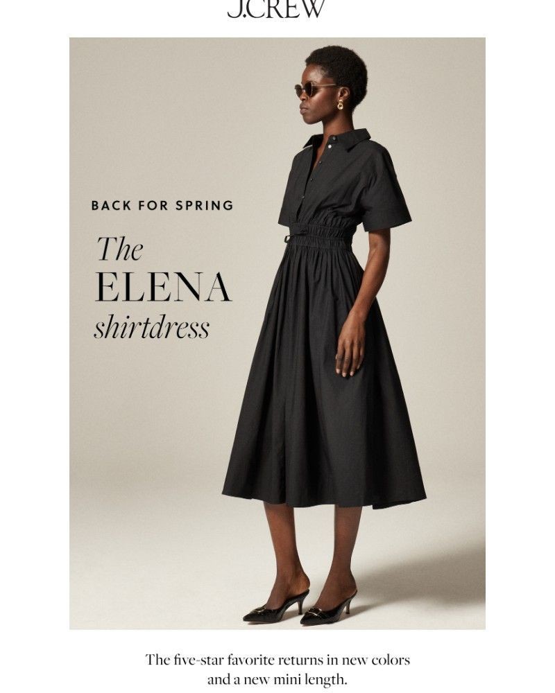 Screenshot of email with subject /media/emails/back-in-stock-the-elena-dress-9c794b-cropped-02746f5c.jpg