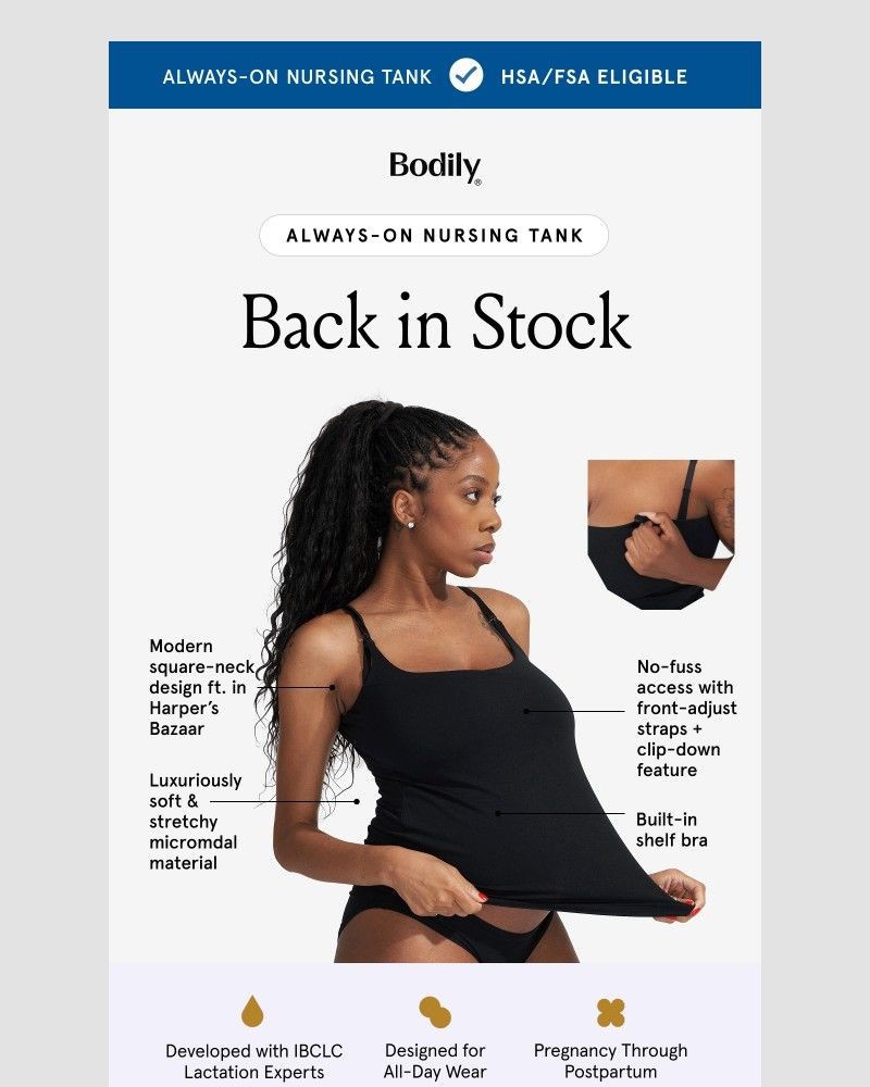 Screenshot of email with subject /media/emails/back-in-stock-the-nursing-tank-that-does-it-all-434e8a-cropped-95f5289b.jpg