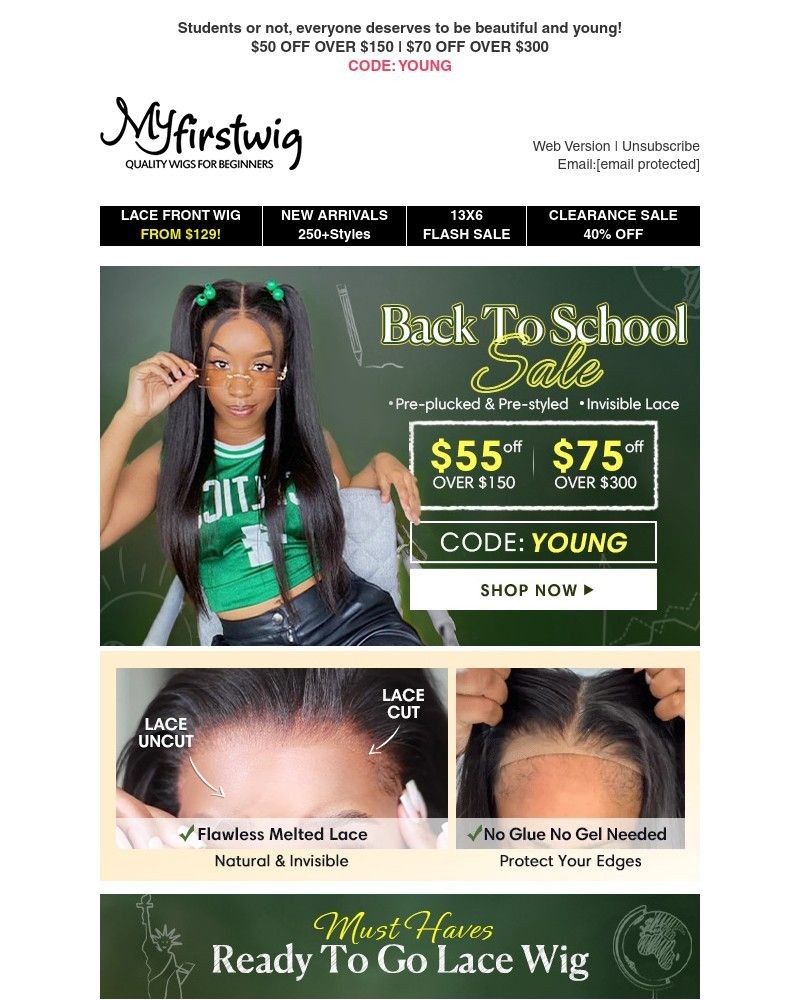 Screenshot of email with subject /media/emails/back-to-school-salesave-55-more-for-effortless-wig-c7fa9a-cropped-168aba37.jpg