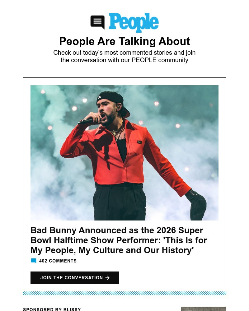 Screenshot of email with subject /media/emails/bad-bunny-named-2026-super-bowl-halftime-performer-abandoned-baby-girl-left-in-ca_vE8FHhy.jpg