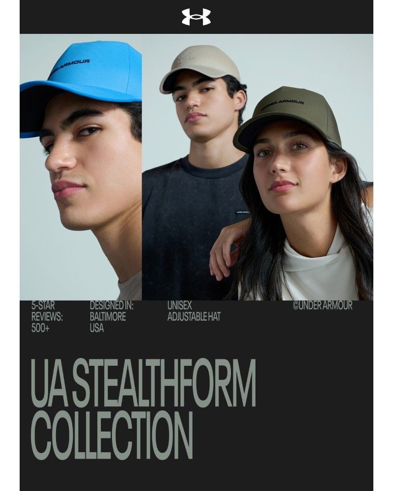 Screenshot of email sent to a Under Armour Newsletter subscriber