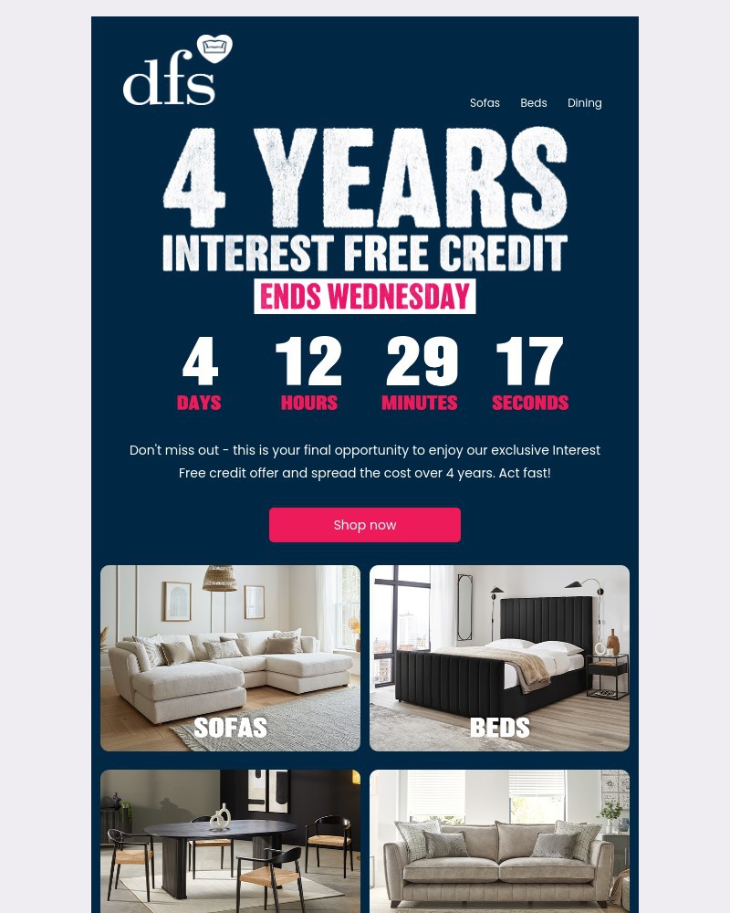 Screenshot of email with subject /media/emails/be-quick-4-years-interest-free-credit-ends-wednesday-e721ff-cropped-92a64b03.jpg