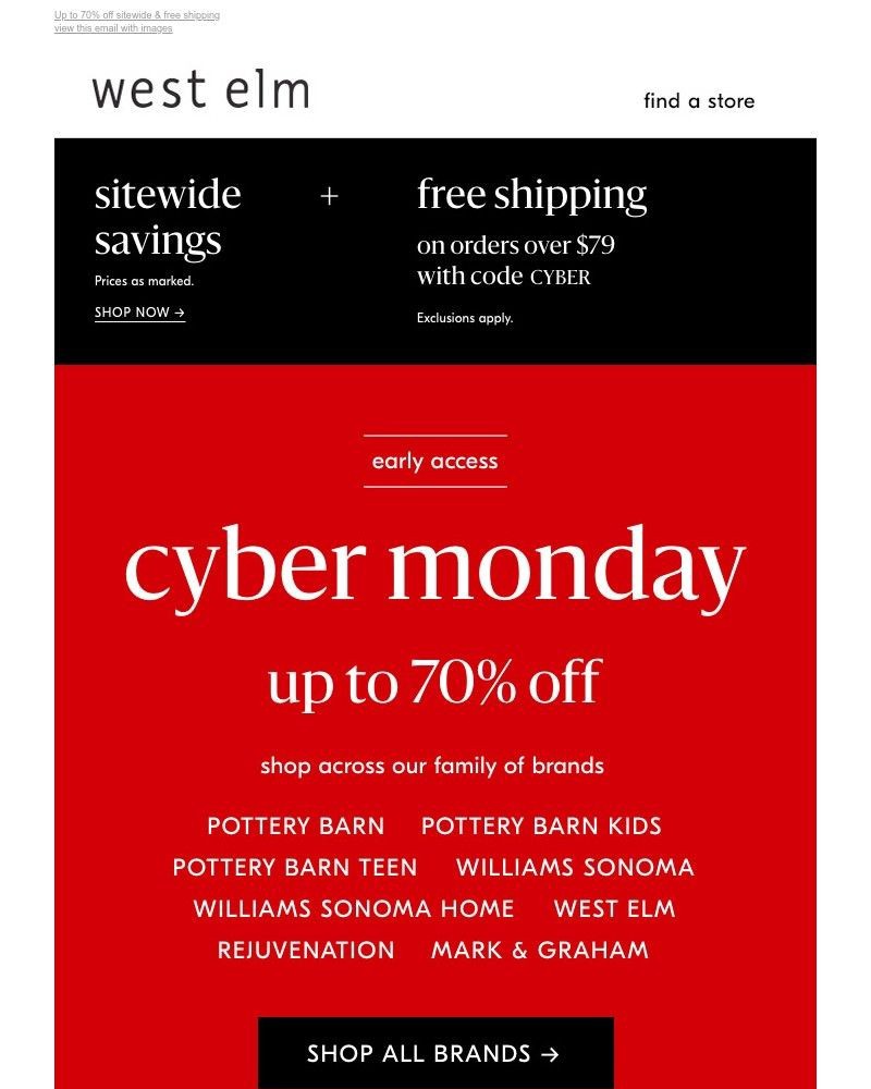 Screenshot of email with subject /media/emails/be-the-first-early-access-to-cyber-monday-has-landed-a96d23-cropped-bf487cac.jpg