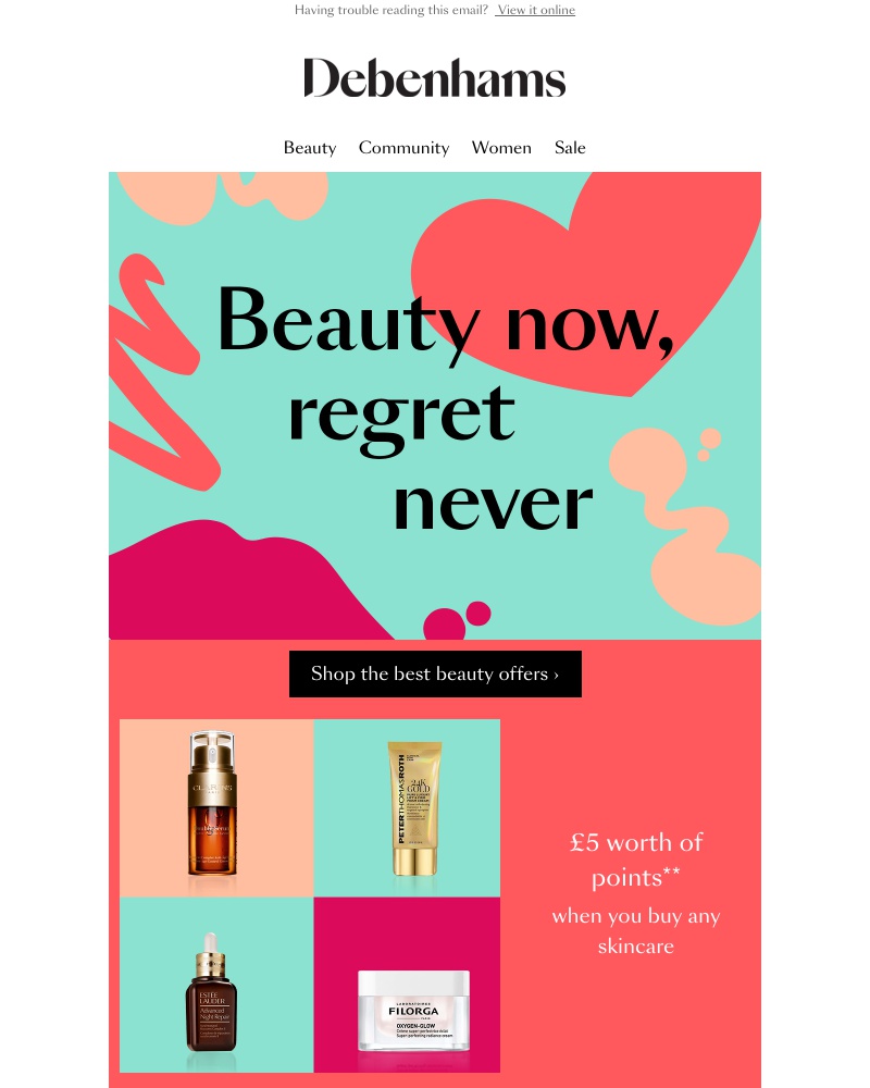 Screenshot of email with subject /media/emails/beauty-offers-to-brighten-up-your-weekend-cropped-2d510b86.jpg