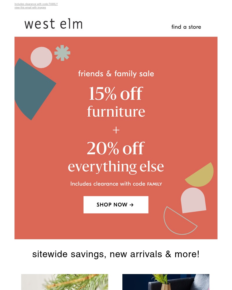 Screenshot of email with subject /media/emails/because-youre-family-everythings-on-sale-9619f4-cropped-7e79ec54.jpg
