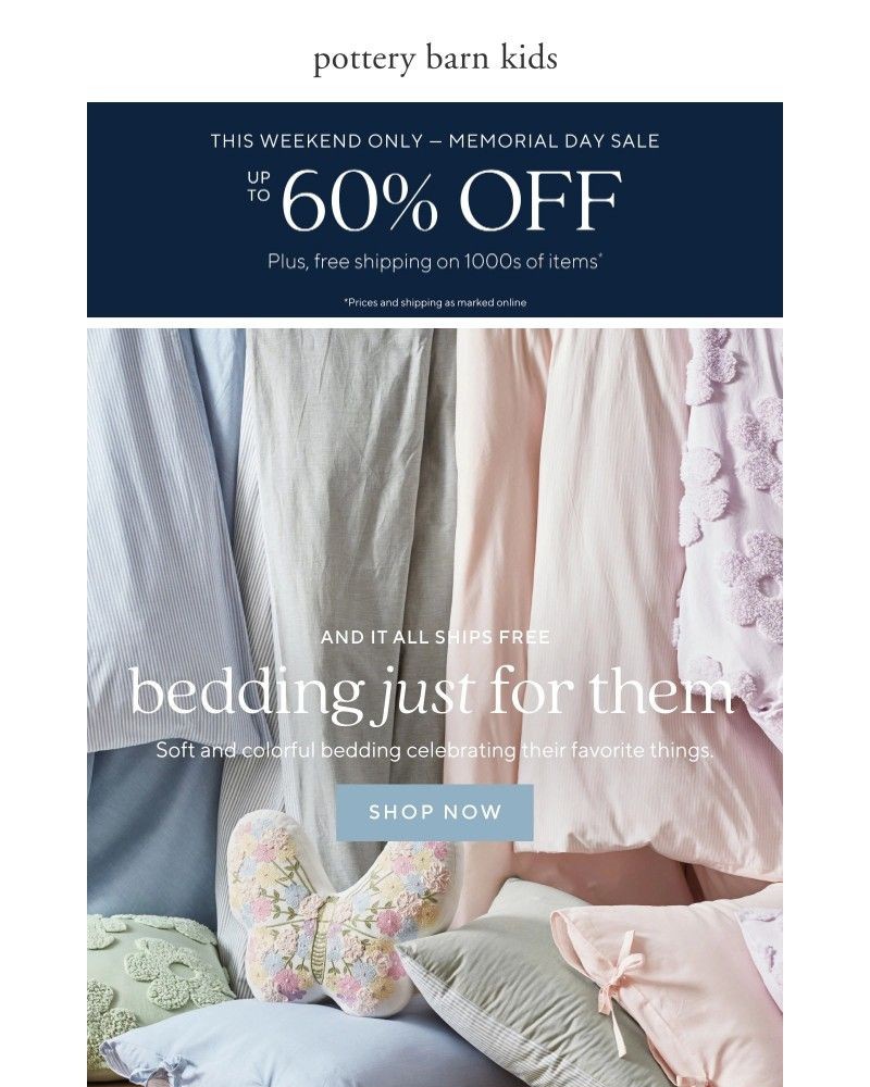 Screenshot of email with subject /media/emails/bedding-featuring-their-faves-memorial-day-deals-end-soon-658c51-cropped-d935c99d.jpg