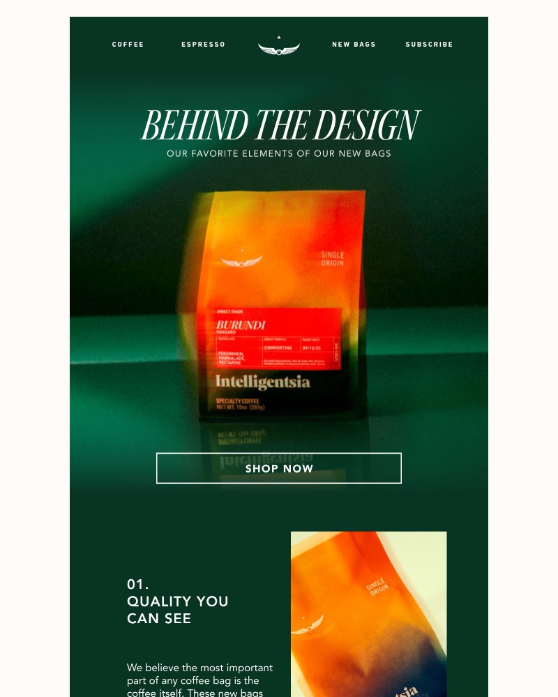 Screenshot of email with subject /media/emails/behind-the-design-discovering-our-new-bags-6c759c-cropped-613000e3.jpg